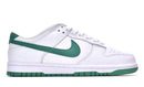 Nike Dunk Low White Green Noise - SKR SHOES